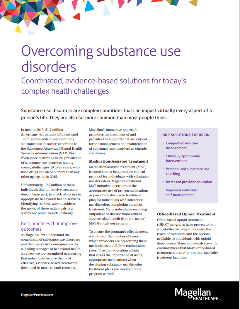 Overcoming Substance Abuse Disorders